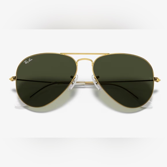 Ray-Ban Other - Ray-Ban Unisex Large Gold Metal Frame Aviator Sunglasses Polarized